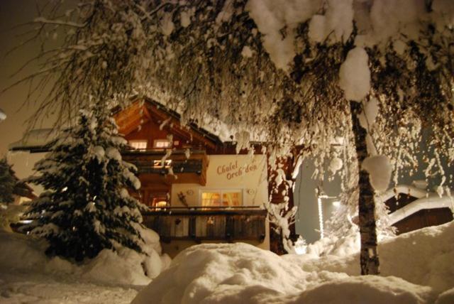 Appartamenti Chalet Orchidea 까나제이 외부 사진