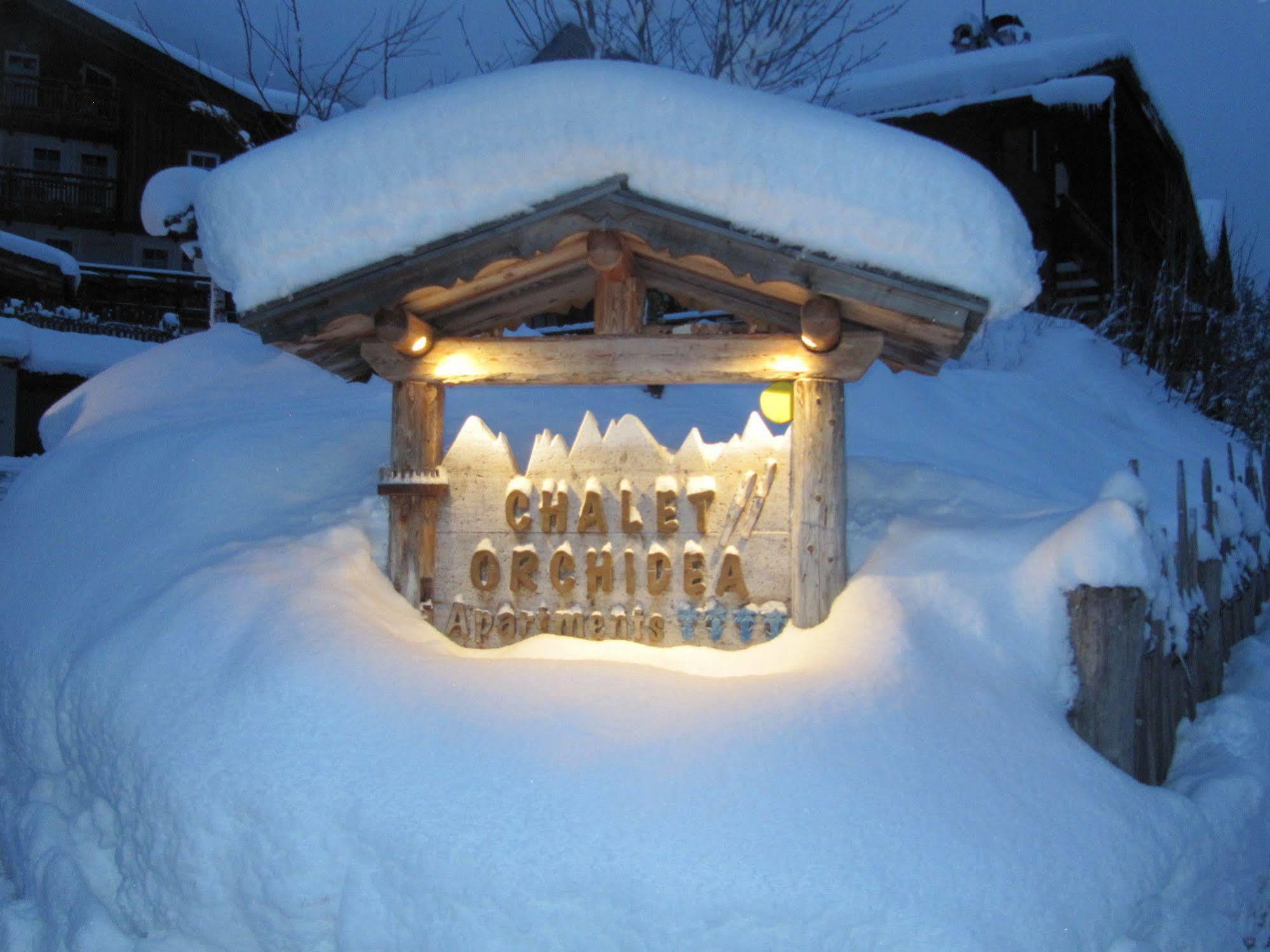 Appartamenti Chalet Orchidea 까나제이 외부 사진